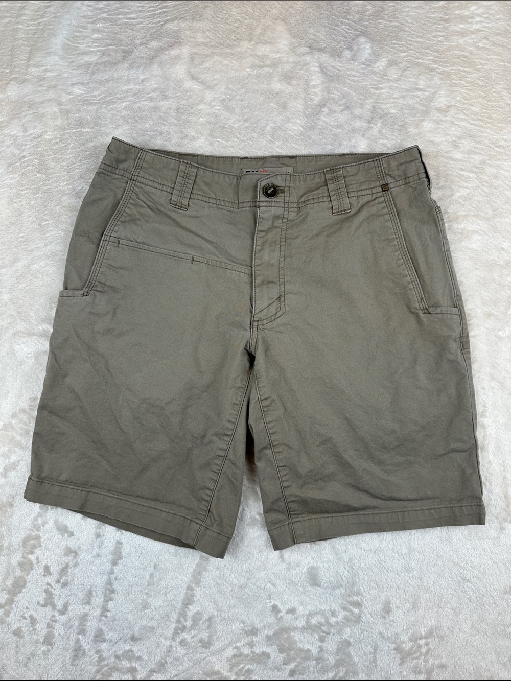 5.11 Tactical Mens Shorts 30 Gray Khaki Stretch Utility Hiking Work Cargo
